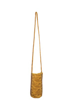 Load image into Gallery viewer, Beaded Bag - Gold &amp; Brown Aztec