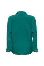 Load image into Gallery viewer, Men&#39;s Silk Shirt - Emerald Green