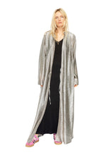 Load image into Gallery viewer, Metallic Lurex Cover up - Silver