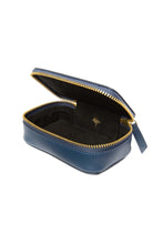 Load image into Gallery viewer, Leather Jewellery Case - Navy