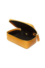 Load image into Gallery viewer, Leather Jewellery Case - Yellow