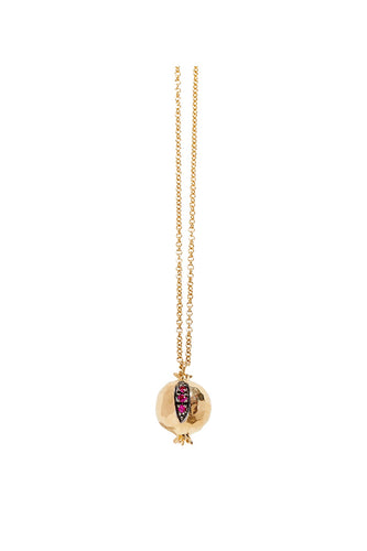Mini Ruby Hera Pendant Necklace