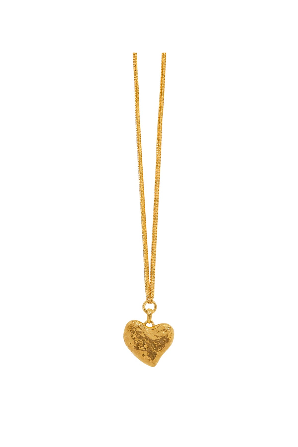 Gold Cora Locket Necklace