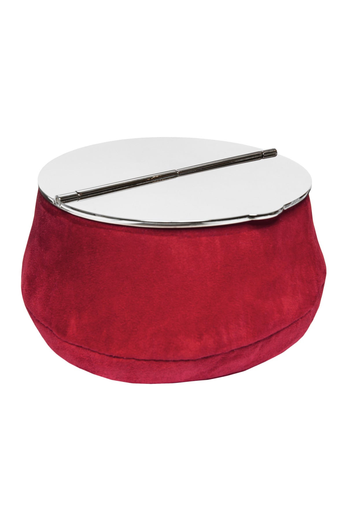 Suede Ashtray - Red