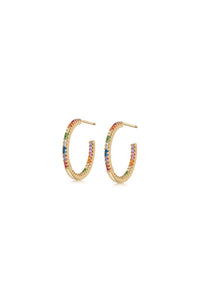 Calypso Rainbow Hoops
