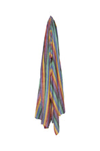 Load image into Gallery viewer, Multi Stripe Pashmina Shawl - Rainbow