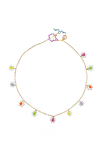 Load image into Gallery viewer, Mini Gigi Pearl Flower Necklace