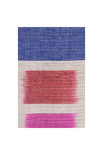 Load image into Gallery viewer, Reversible Shawl - Blue Block
