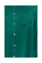 Load image into Gallery viewer, Men&#39;s Silk Shirt - Emerald Green