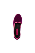 Load image into Gallery viewer, Venetian Velvet Slippers - Ciclamino