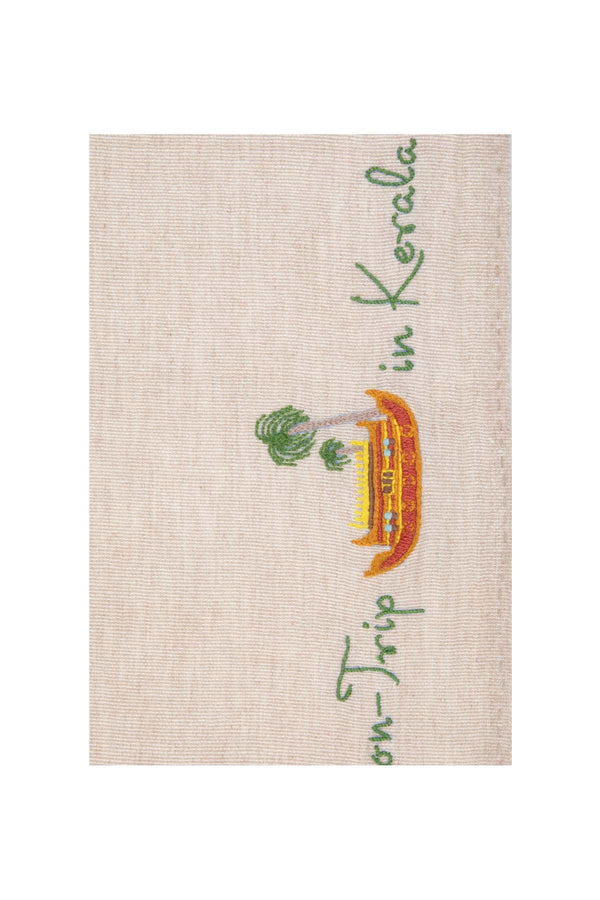 Indian Holiday Shawl - Sand