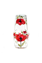 Load image into Gallery viewer, Poppy Carafe &amp; Tumbler
