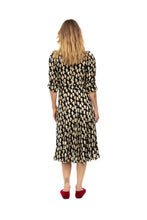 Load image into Gallery viewer, Panther Print Silk Dress