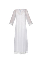 Load image into Gallery viewer, Datex Cotton Dress - White