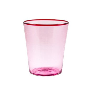 Limited Edition Rose Glass Ruby & Gold Dust