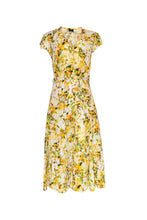 Load image into Gallery viewer, Silk Bugesha Dress - Yellow Orchid