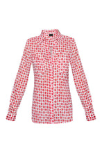 Load image into Gallery viewer, Women&#39;s Cotton Shirt - Red Star