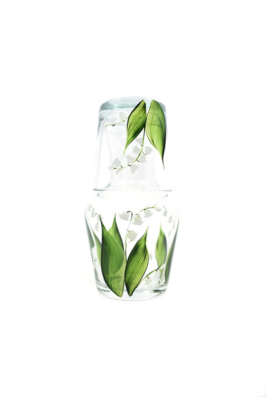 Lily of The Valley Carafe & Tumbler