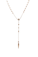 Load image into Gallery viewer, Rose Gold Rosary Spear Pendant